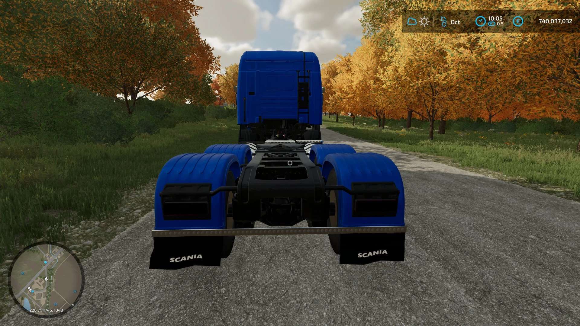 FarmLine Scania 6×4 v1.0 – FS22 thumbnail 8