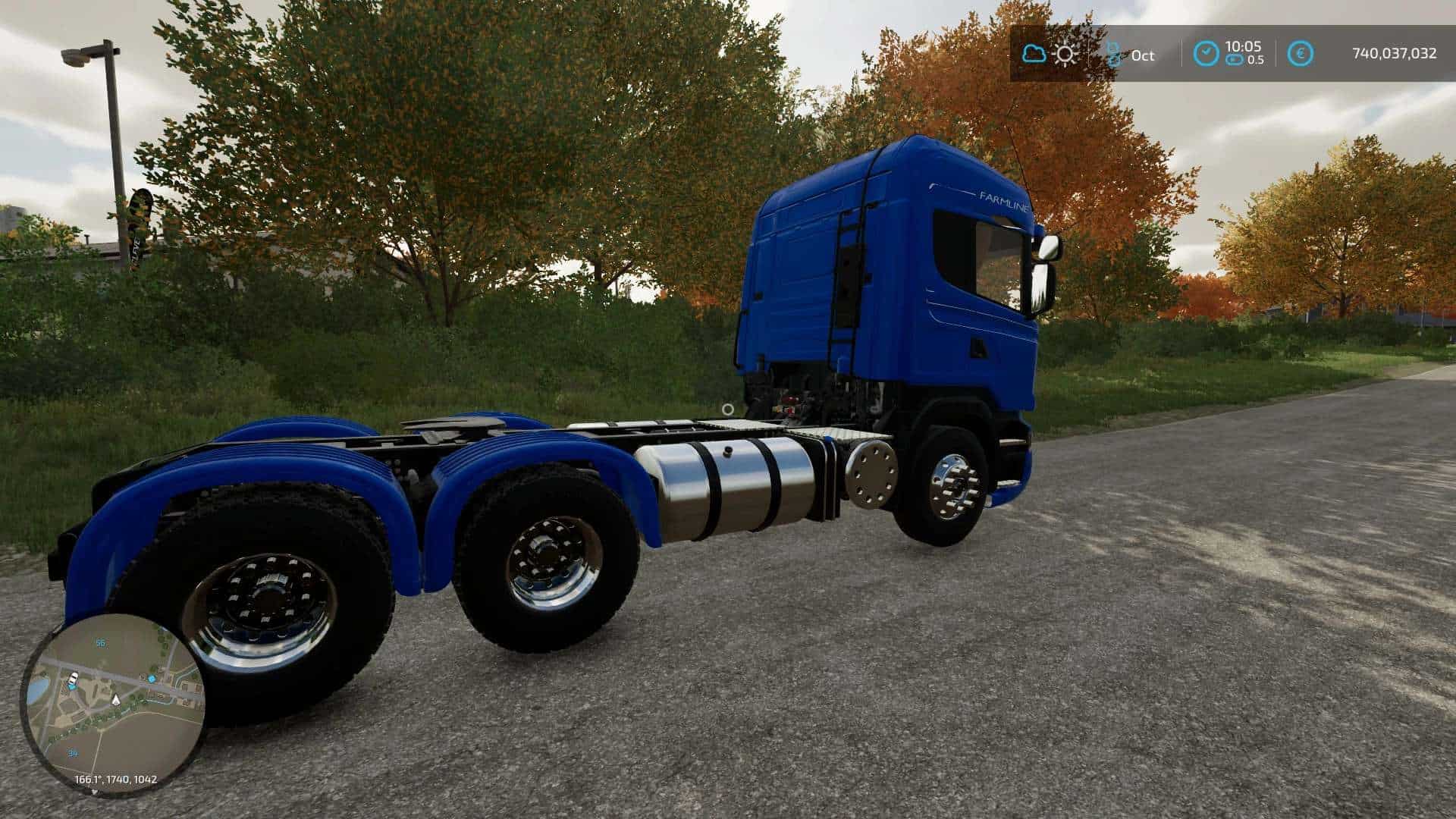 FarmLine Scania 6×4 v1.0 – FS22 thumbnail 9