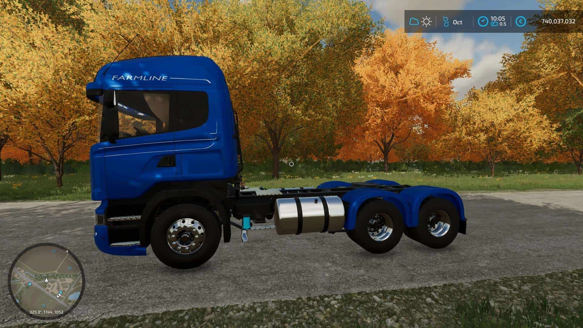 FarmLine Scania 6×4 v1.0 – FS22 thumbnail 10