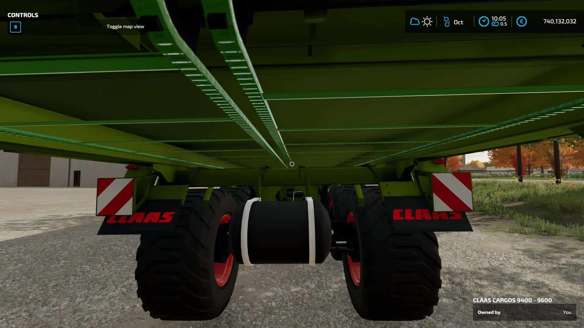 Claas Cargos 9400 – 9600 v1.0.0.2 – FS22 thumbnail 2