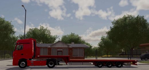 FS22: LSFT MZA - multipurpose trailer v 1.0.0.0 Fire department