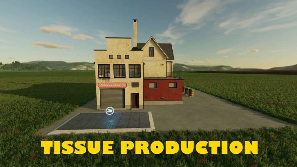 Tissue Production V1.0 - FS22 Mod Download