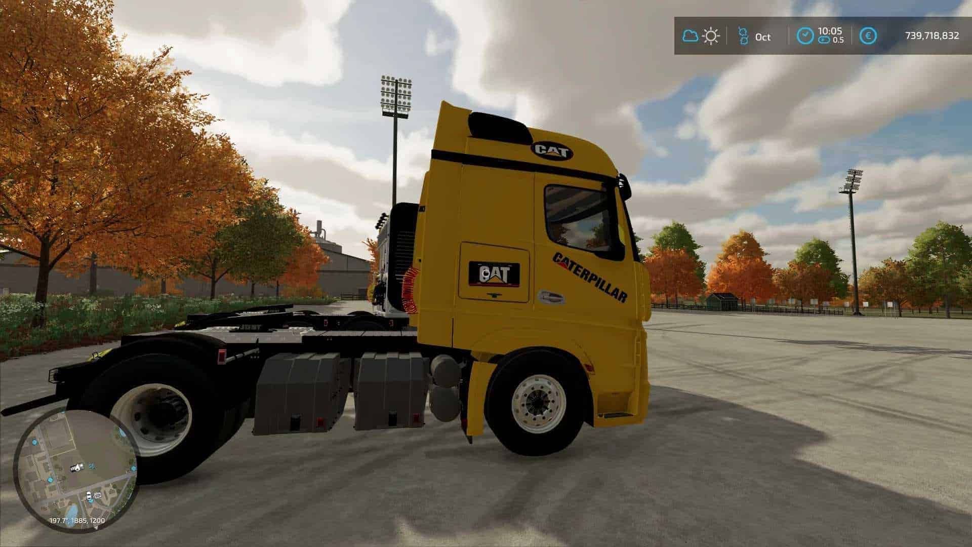 MB Actros CAT v1.0.0.1 4×4, 8×8 Reupdated v1.0 – FS22 thumbnail 3