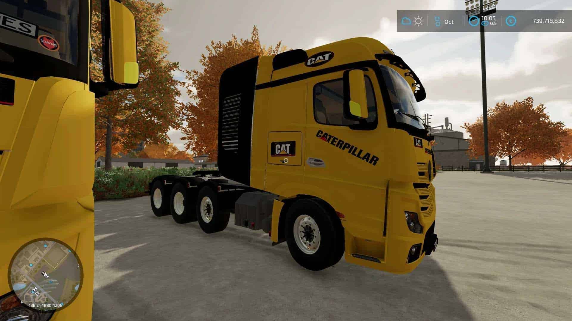 MB Actros CAT v1.0.0.1 4×4, 8×8 Reupdated v1.0 – FS22