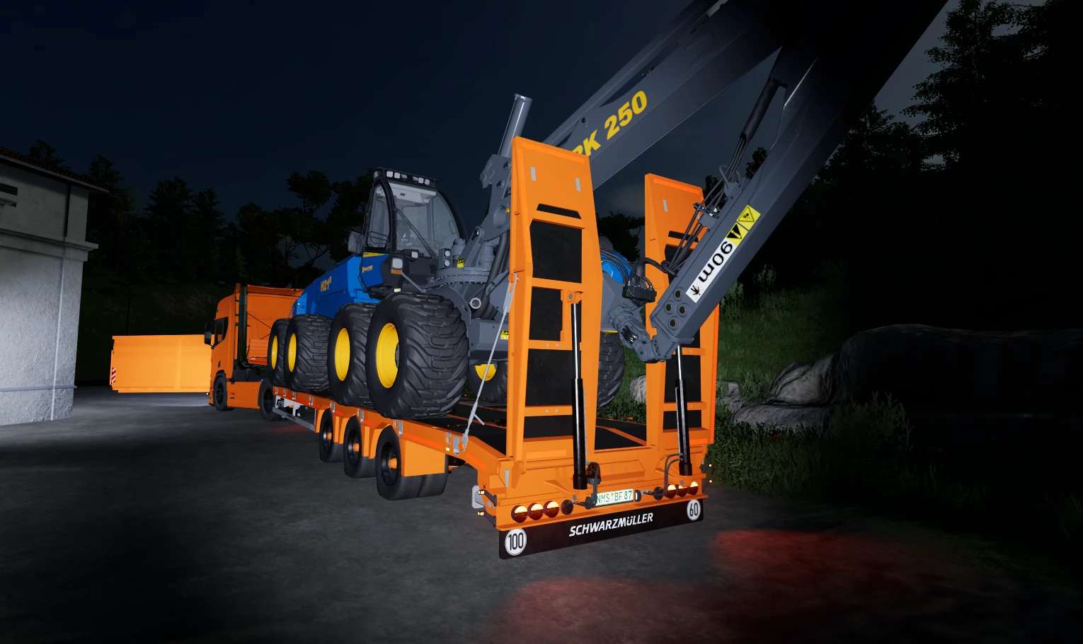 Schwarzmüller Lowloader v1.0.0.1 – FS22 thumbnail 2