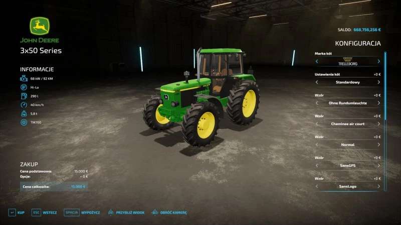 John Deere 3×50 series v1.0 – FS22