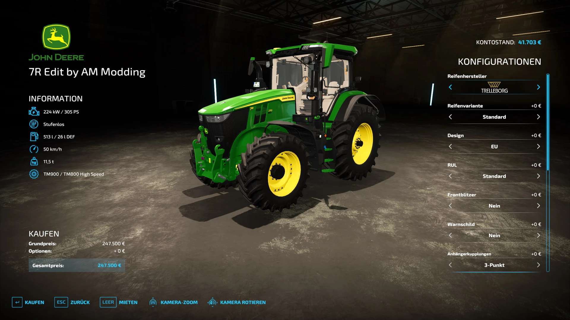 John Deere 7R – Rebuild v1.0.3 – FS22