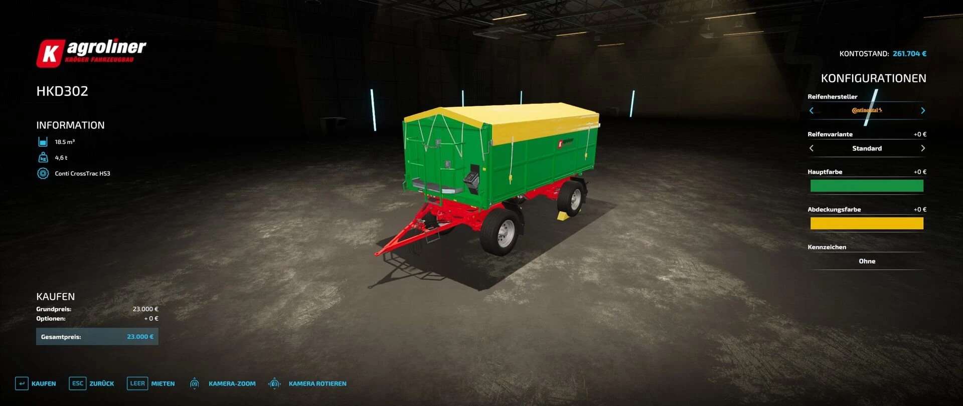 Kröger Agroliner HKD v1.0 – FS22 thumbnail 4