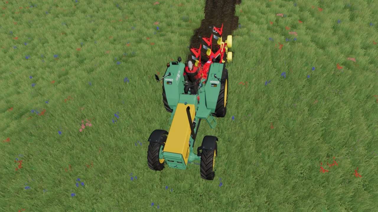 Bührer 6105 with beacon v1.0 – FS22 thumbnail 2