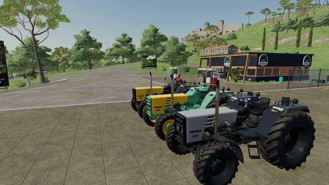 Bührer 6105 with beacon v1.0 – FS22 thumbnail 5
