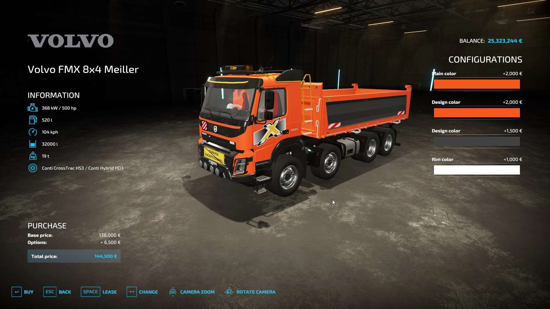 FMX 8×4 Tipper V1.0 – FS22