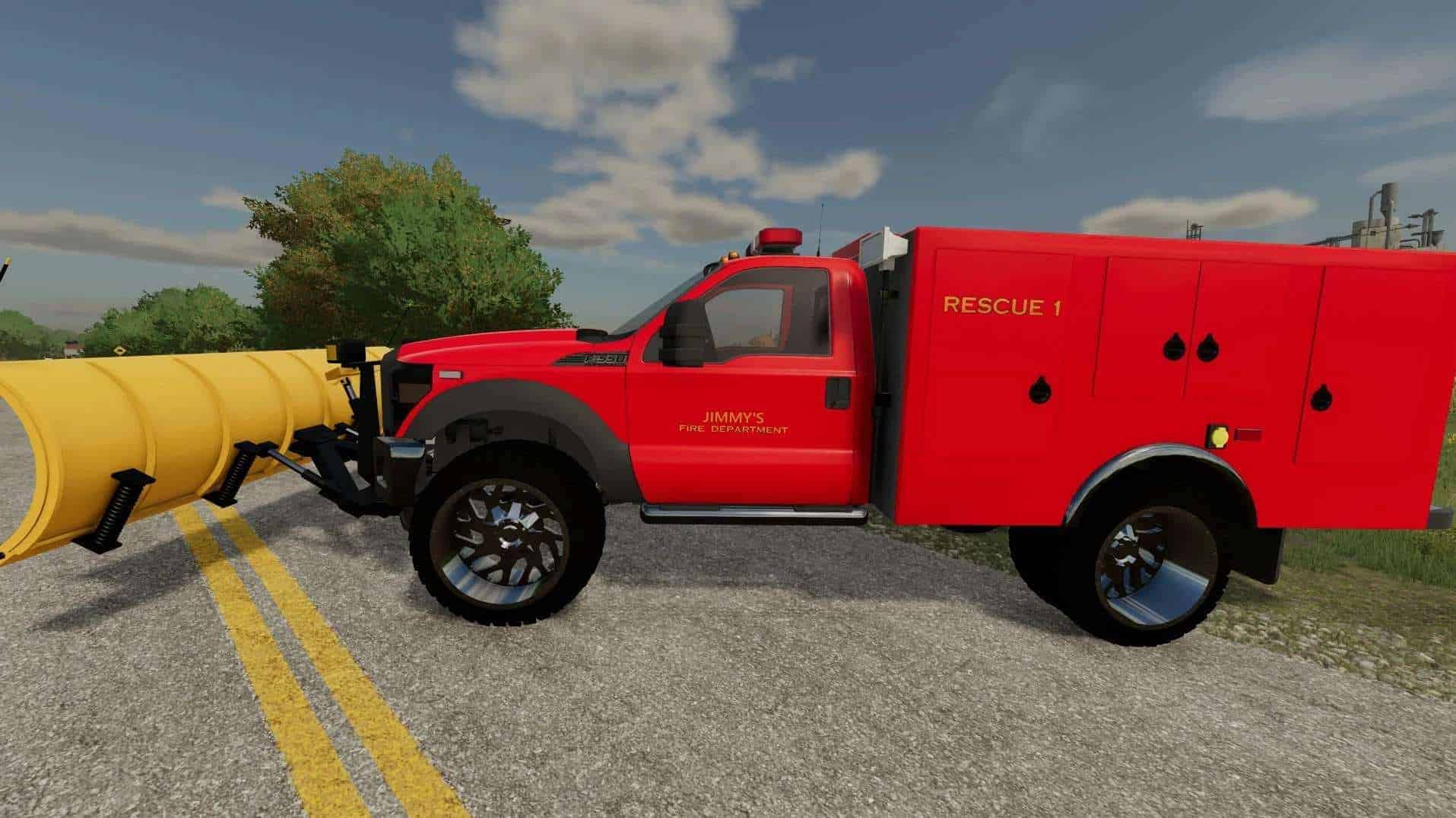 JIMMY’S FORD F550 RESCUE v1.0 – FS22 thumbnail 6