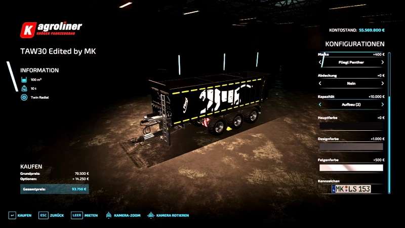 Kröger TAW30 v1.0 – FS22 thumbnail 2