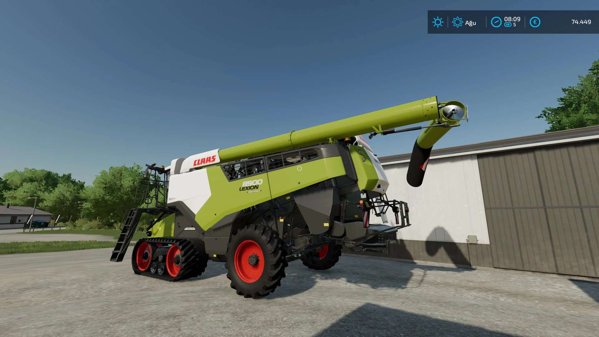 CLAAS LEXİON 8900 XXXL V5 – FS22