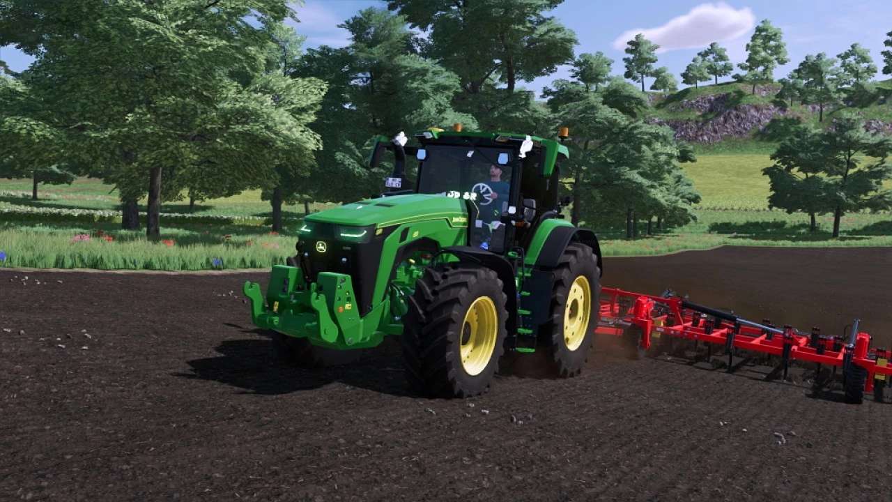 John Deere 8R by Manünana v1.0 – FS22
