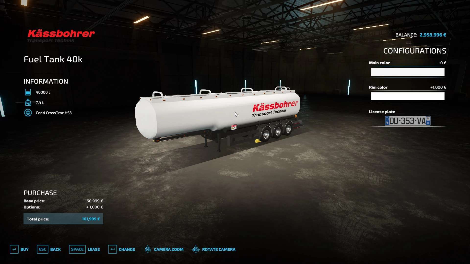 Kässbohrer Semi Tanker V1.0 – FS22