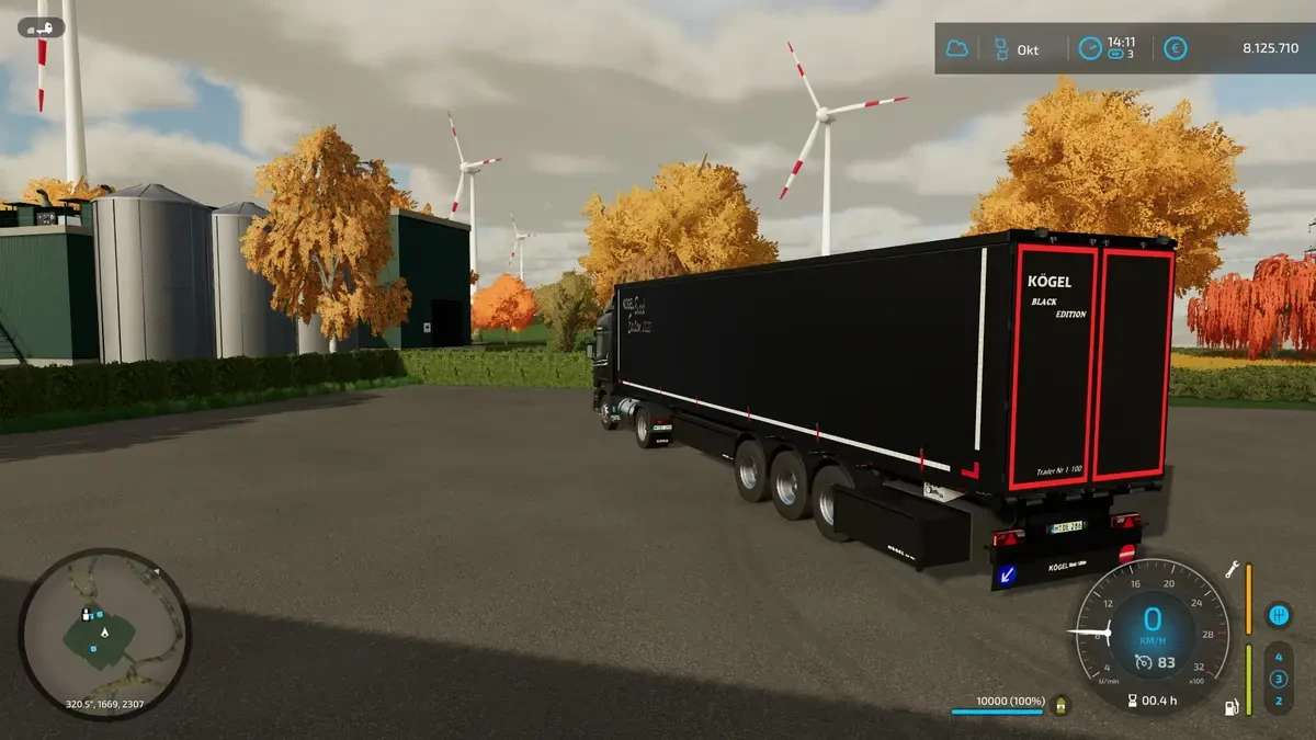 Kögel Black Edition 2022 v1.0 – FS22 thumbnail 5
