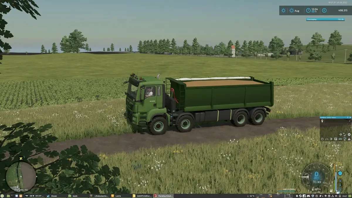 MAN TGS 18.500 Kipper modified 8×8 v2.1 – FS22 thumbnail 2
