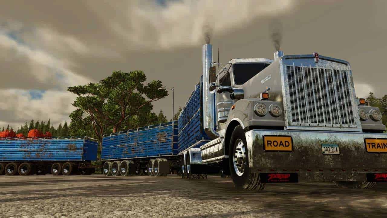Attachable Livestock Crate’s for Kenworths and Hino v1.0 – FS22