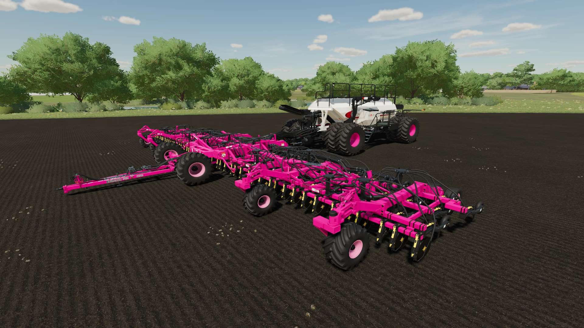 Bourgault 3320 & Air Cart – Inverted Tires v1.0 – FS22