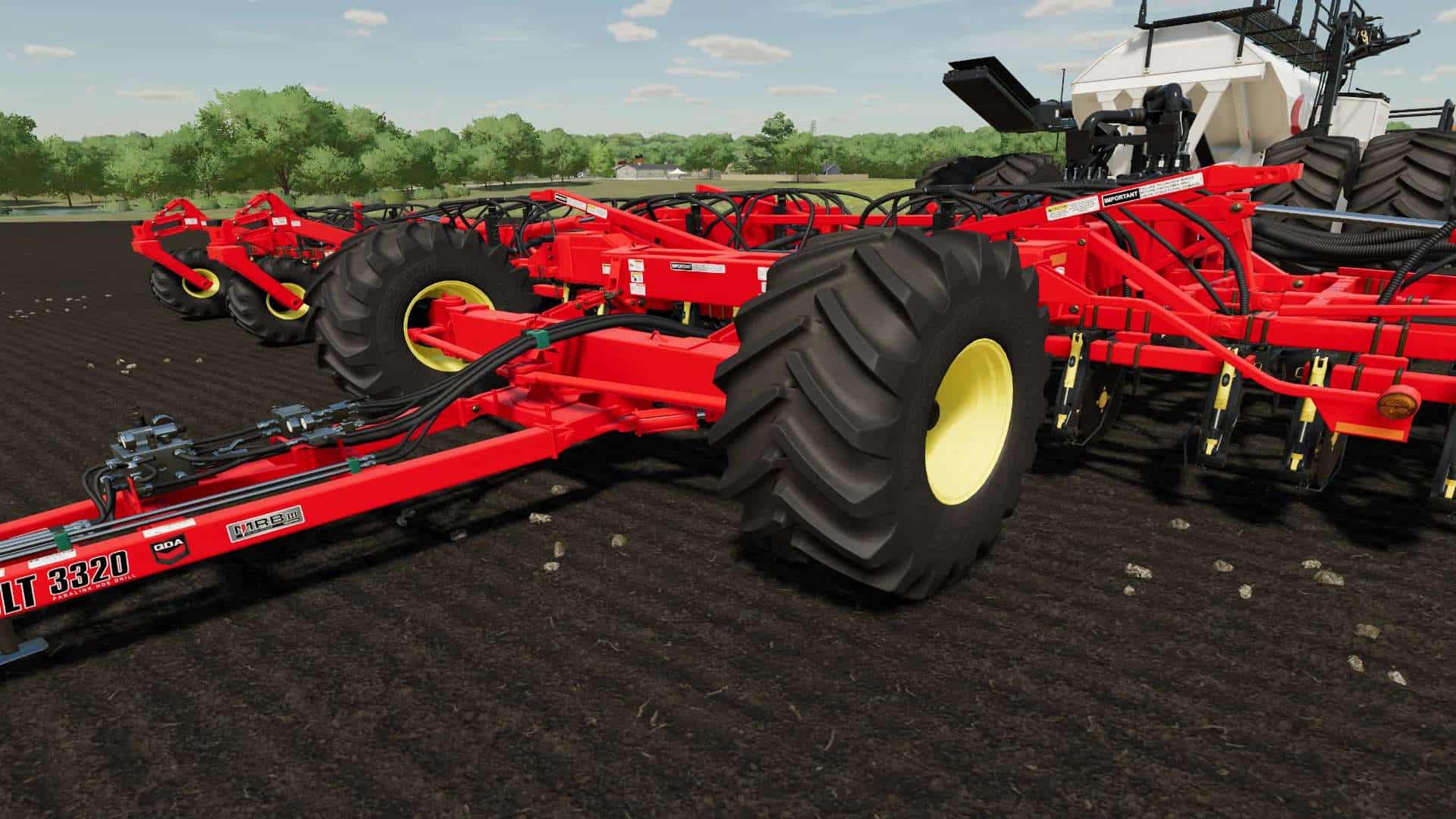 Bourgault 3320 & Air Cart – Inverted Tires v1.0 – FS22 thumbnail 4