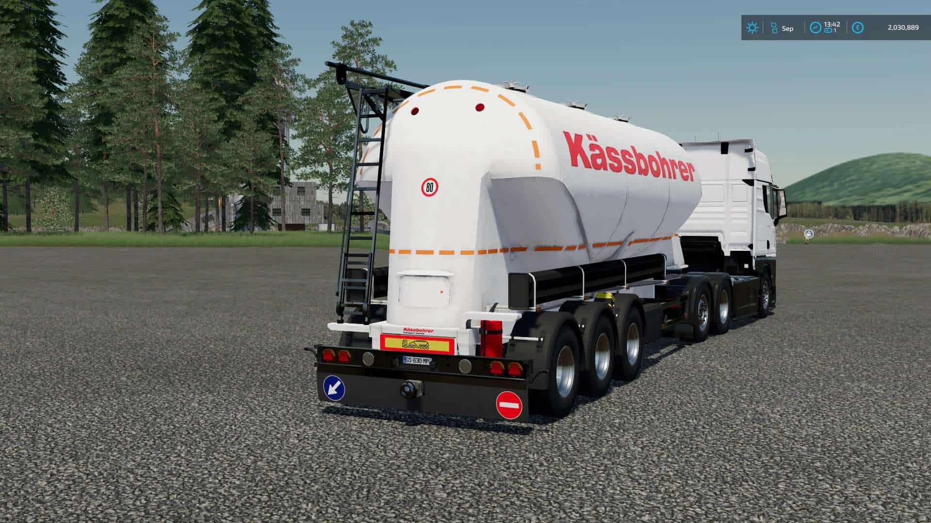 Kässbohrer Cement Trailer V1.0 – FS22 thumbnail 2