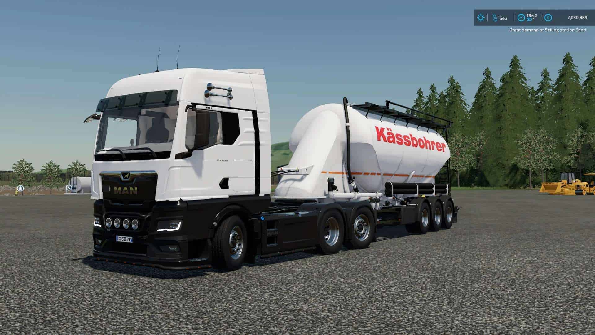 Kässbohrer Cement Trailer V1.0 – FS22 thumbnail 3