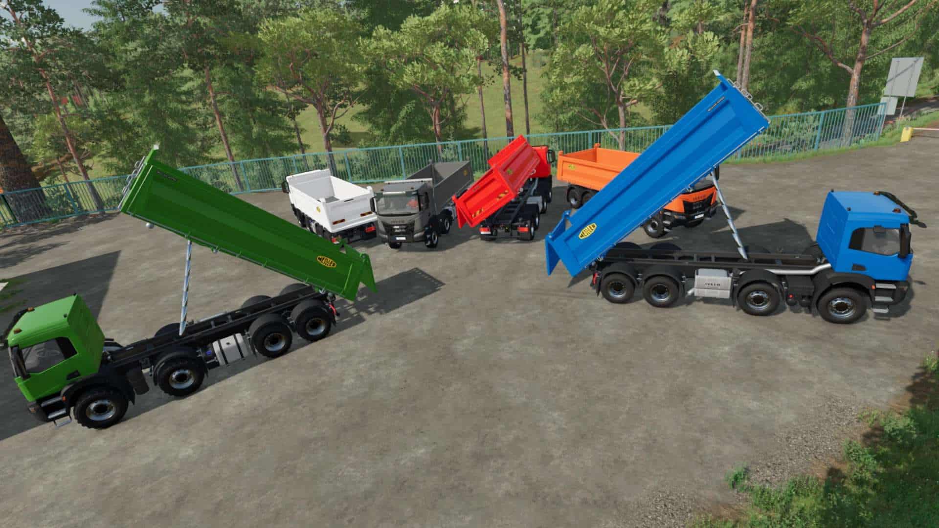 IVECO X-WAY 8×8 MEILLER KIPPER V1.0 – FS22