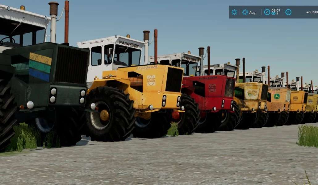 Rába Steiger 250 pack v1.0 – FS22