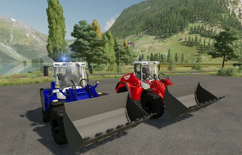 Claas Torion 1511 – German fire brigade / THW v1.0 – FS22 thumbnail 3