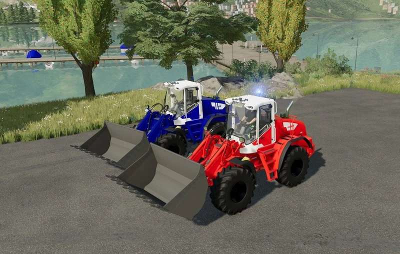 Claas Torion 1511 – German fire brigade / THW v1.0 – FS22 thumbnail 7