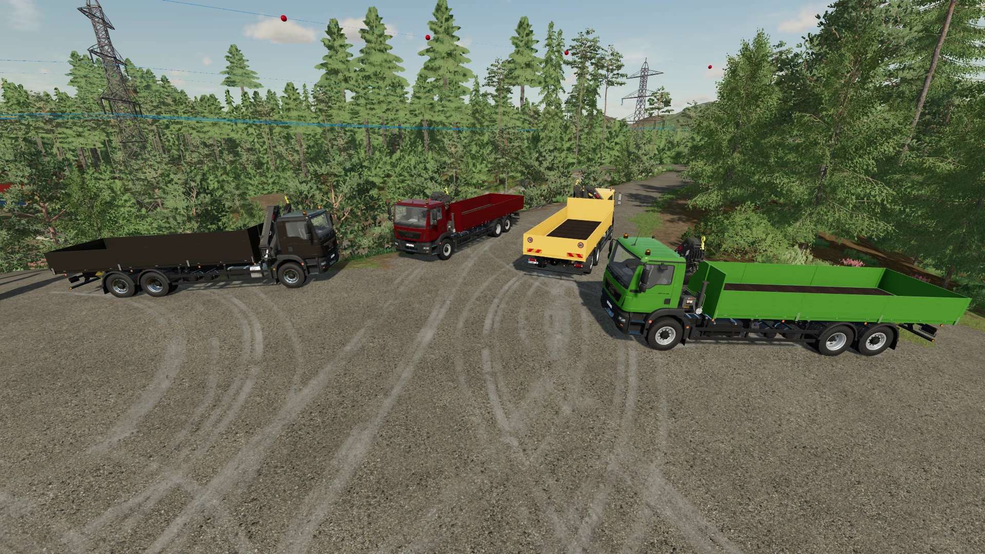MAN TGM 26.320 6×2 HIAB XS Crane v1.0 – FS22 thumbnail 3