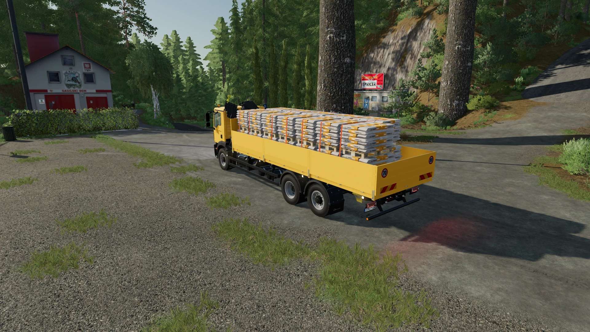 MAN TGM 26.320 6×2 HIAB XS Crane v1.0 – FS22 thumbnail 4