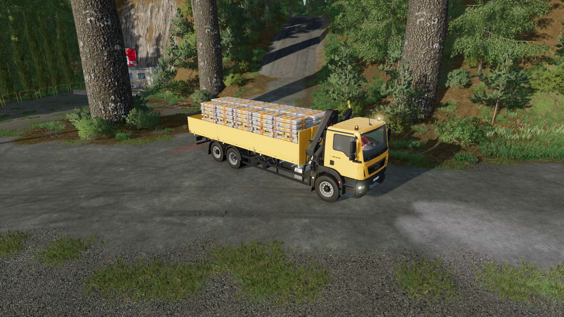 MAN TGM 26.320 6×2 HIAB XS Crane v1.0 – FS22 thumbnail 5