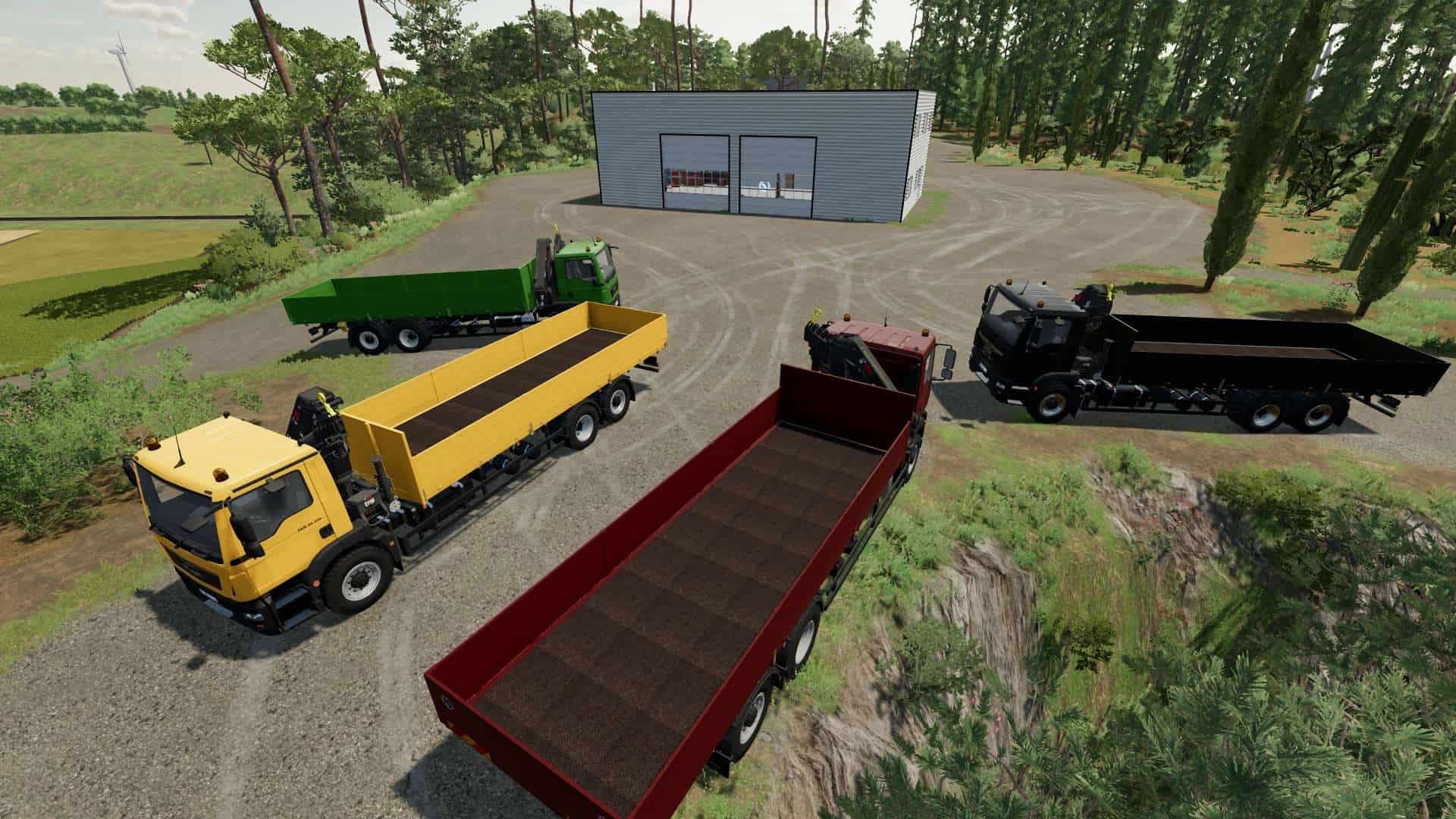 MAN TGM 26.320 6×2 HIAB XS Crane v1.0 – FS22 thumbnail 6