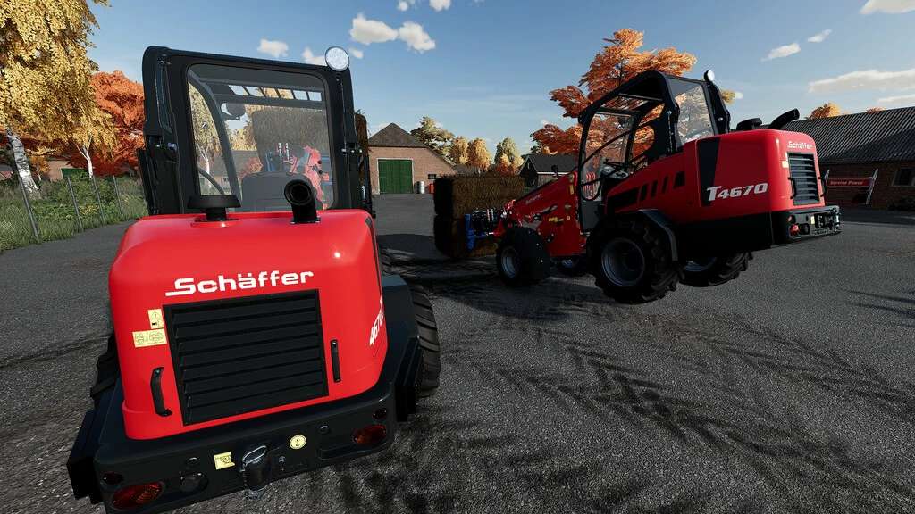 Schäffer 4670T With Rear Weight v1.0 – FS22