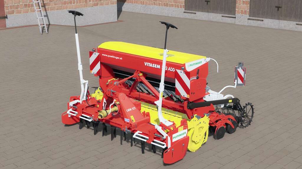 Pöttinger Vitasem 302 A/ADD + Lion 303 v1.0 – FS22 thumbnail 3
