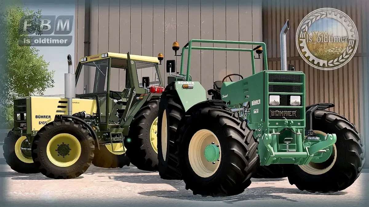Bührer Turbotrac 6105 v1.0 – FS22 thumbnail 4