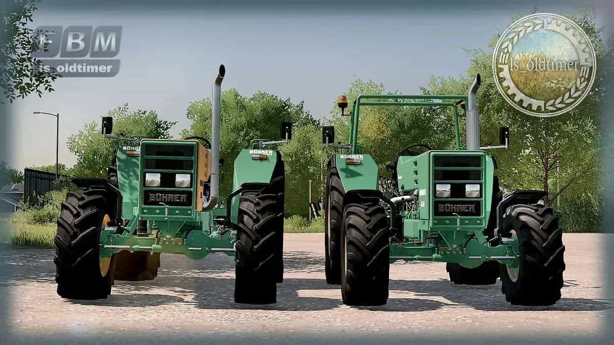 Bührer Turbotrac 6105 v1.0 – FS22 thumbnail 5