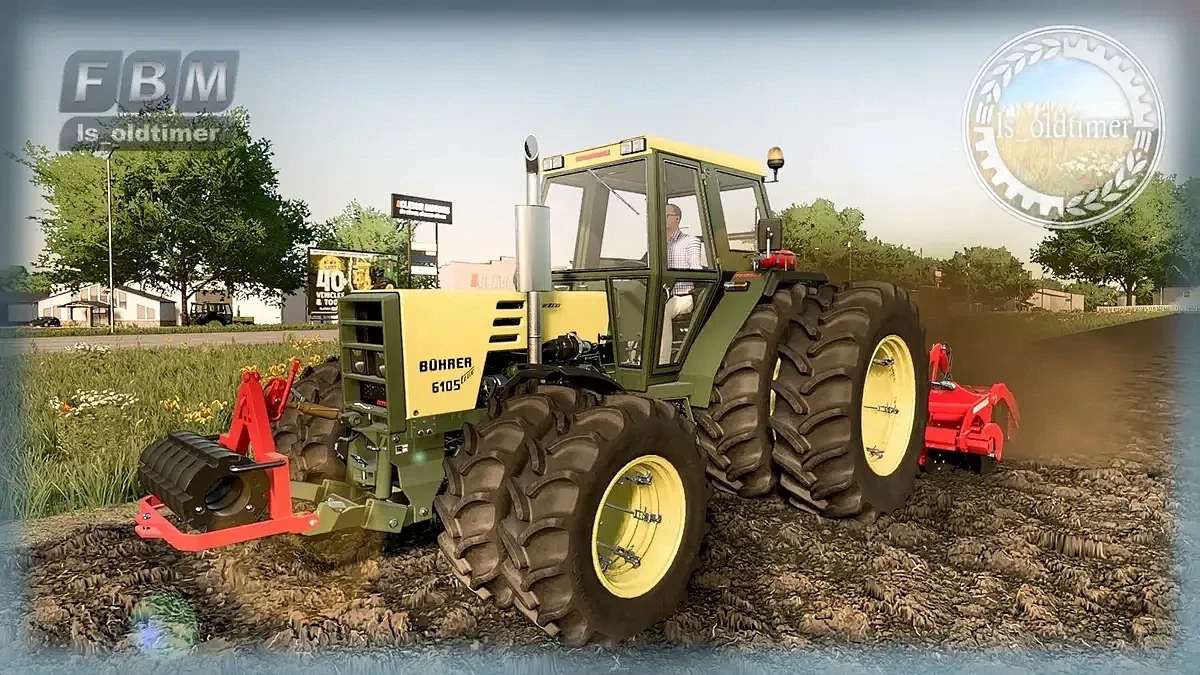 Bührer Turbotrac 6105 v1.0 – FS22 thumbnail 6