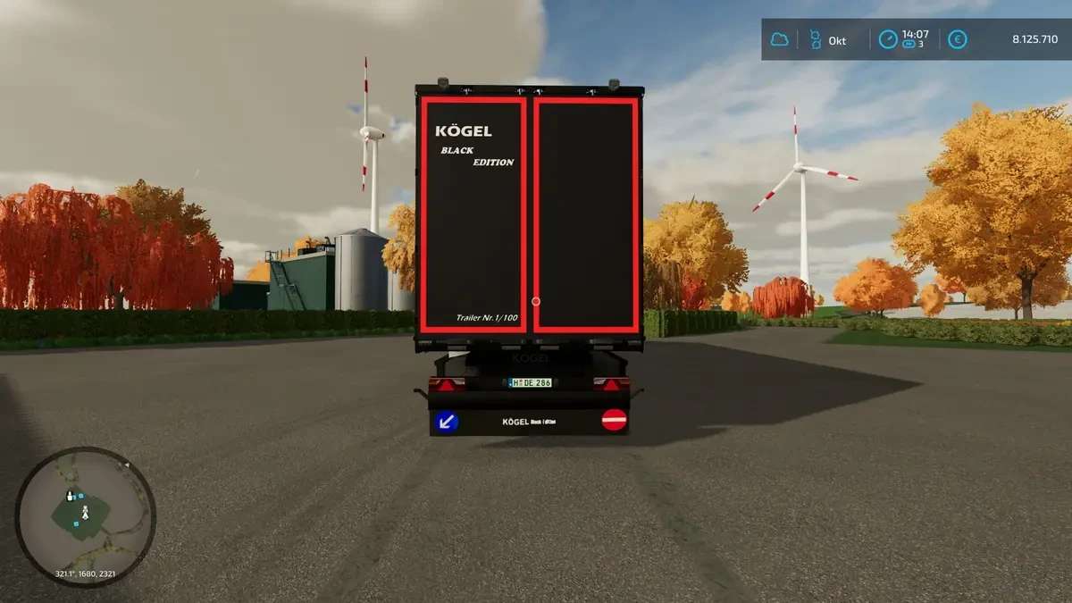 Kögel Black Edition 2022 v1.1 – FS22 thumbnail 2