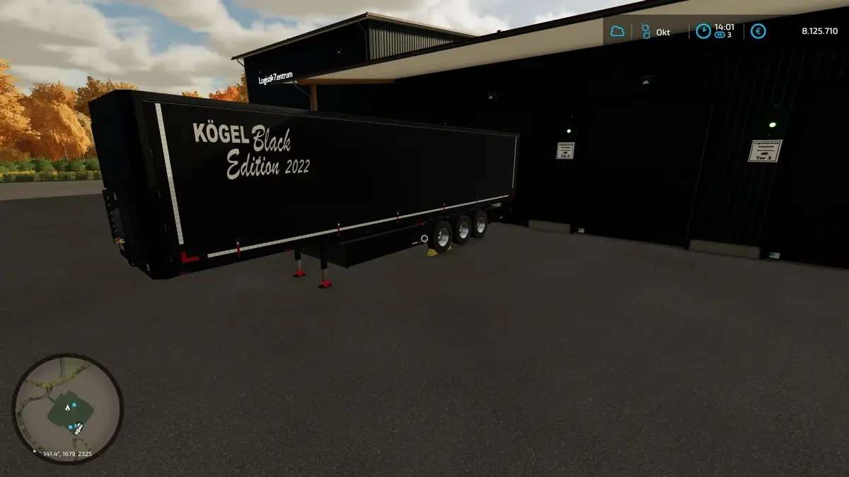 Kögel Black Edition 2022 v1.1 – FS22 thumbnail 6