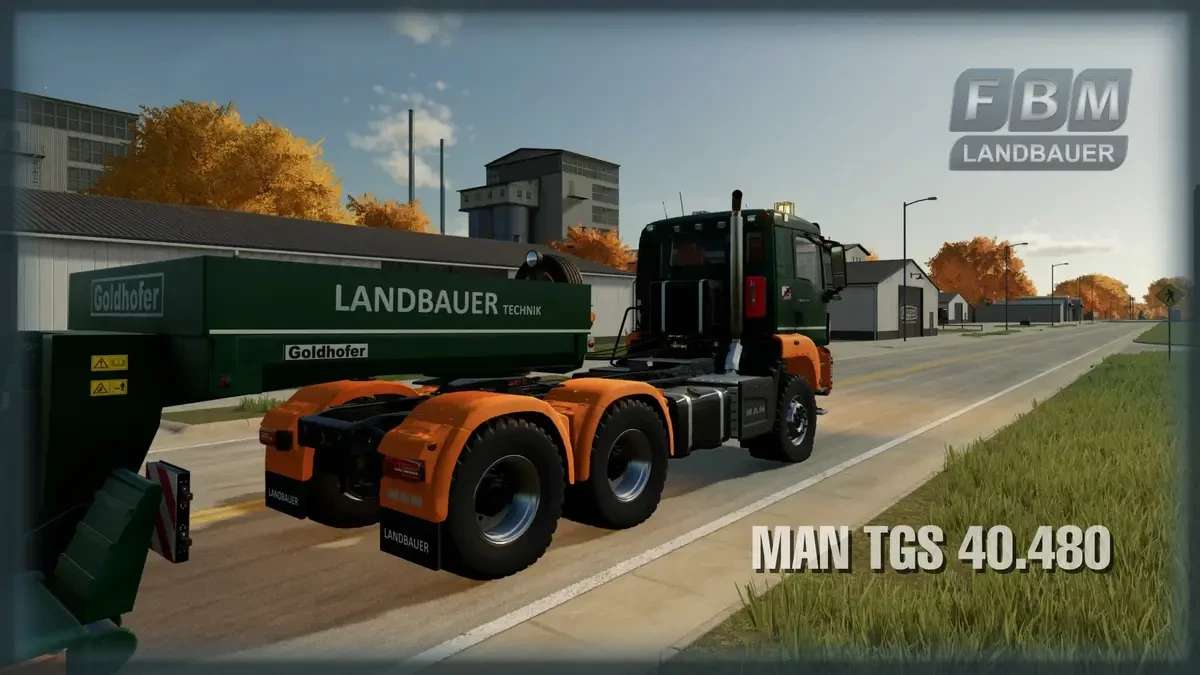 Landbauer TGS 40.480 6×6 v1.1 – FS22