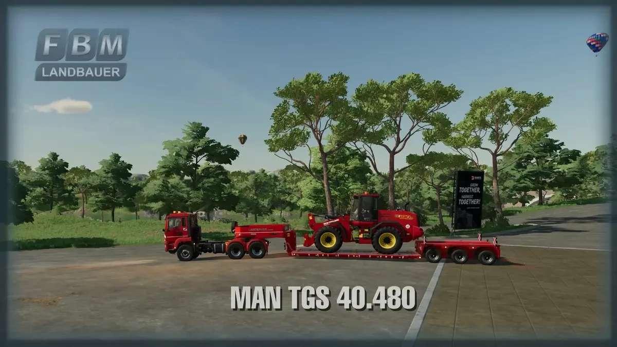 Landbauer TGS 40.480 6×6 v1.0 – FS22 thumbnail 2