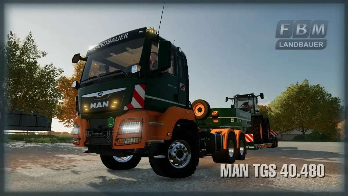 Landbauer TGS 40.480 6×6 v1.0 – FS22