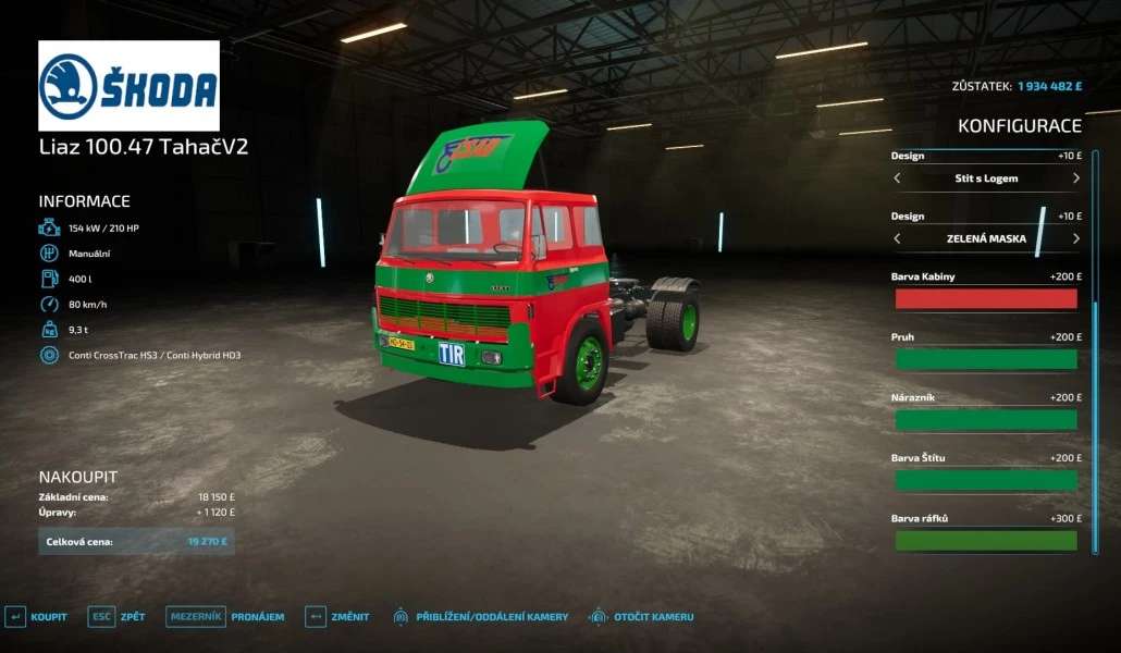Liaz 100 tahač v2.0 – FS22 thumbnail 2
