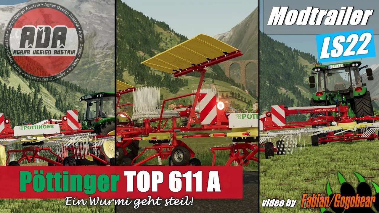 Pöttinger TOP 611 A v1.2 – FS22