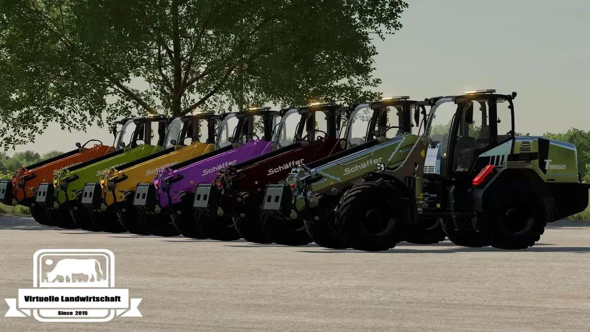 Tele Lader Schäffer 90660T VL v1.0.0.1 – FS22 thumbnail 3