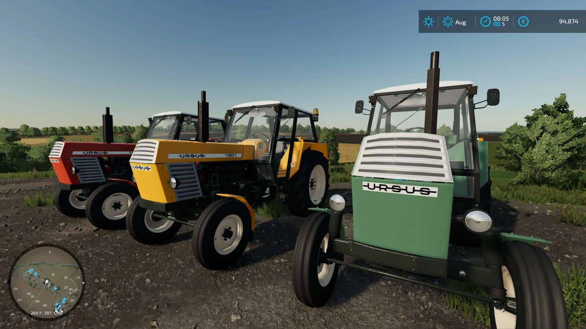 Ursus 6cyl 4×2 v1.0 – FS22 thumbnail 12