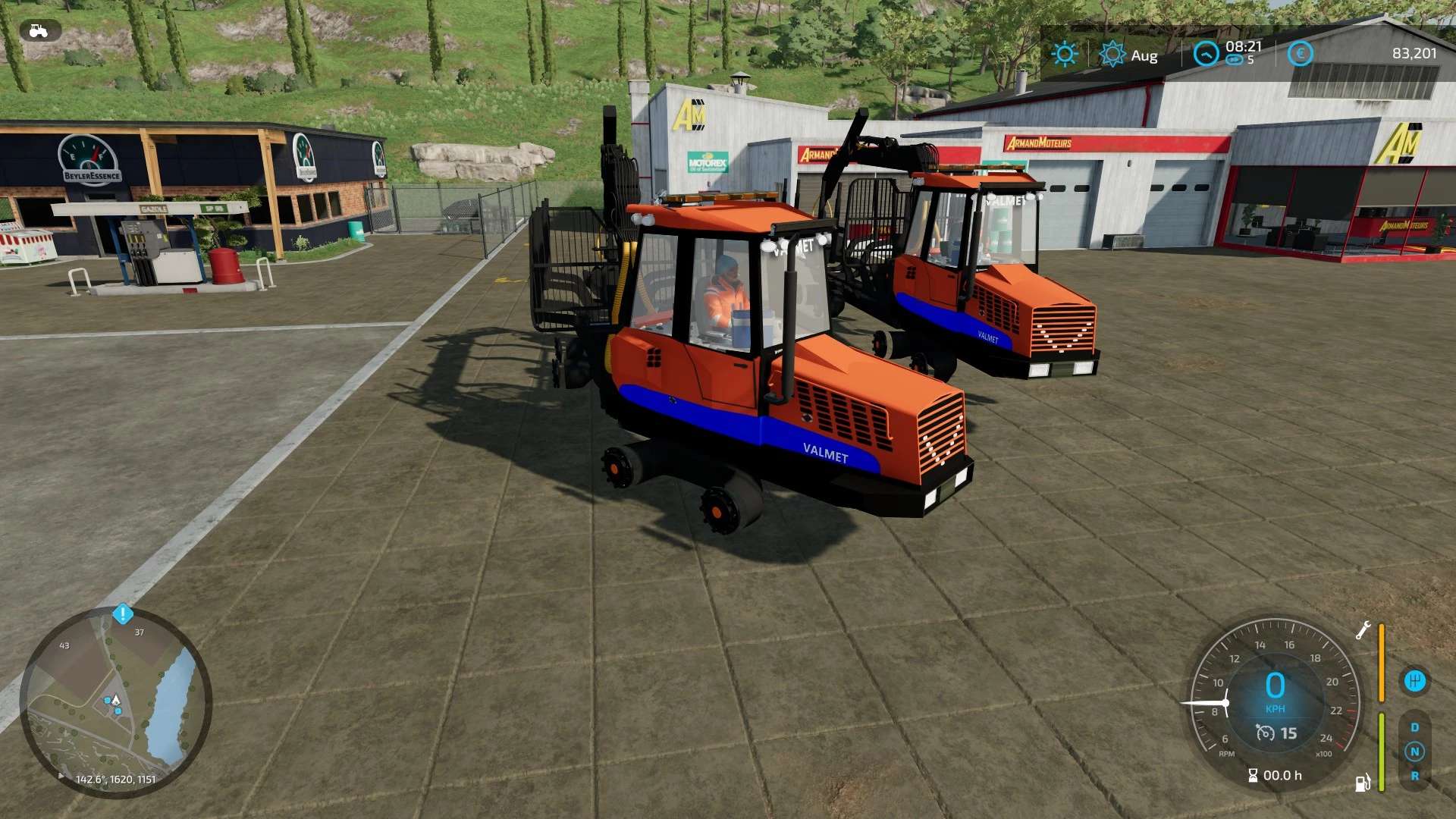 Valmet 840.1 bräddning v1.0 – FS22